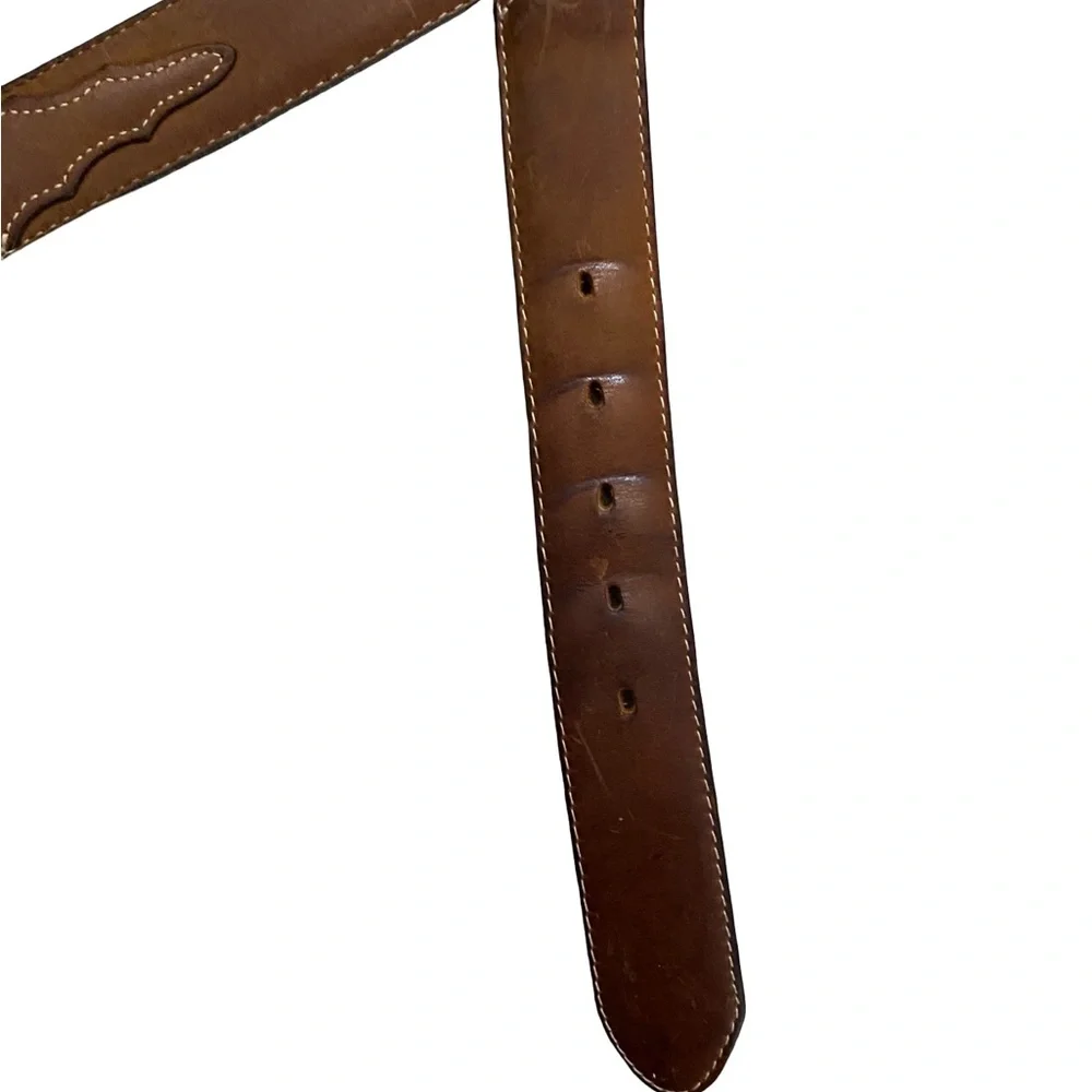 Vintage Justin's Top Grain Cowhide Belt‎ Western 48/X5409